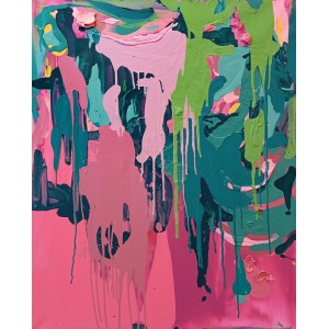 Rabia Ali, 36 x 48 Inches, Oil on Canvas, AC-RALI-003